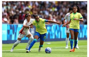 O futebol feminino,com um pé fora de Paris após perder para o Japão 