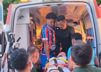 Atleta do Pintanguense se recupera bem após incidente que suspendeu a partida com o Maranhão