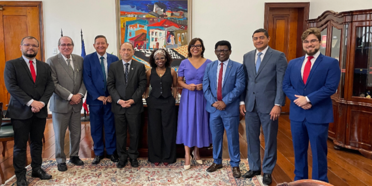 ATRE-MA Recebe Juíza Constitucional de Angola.