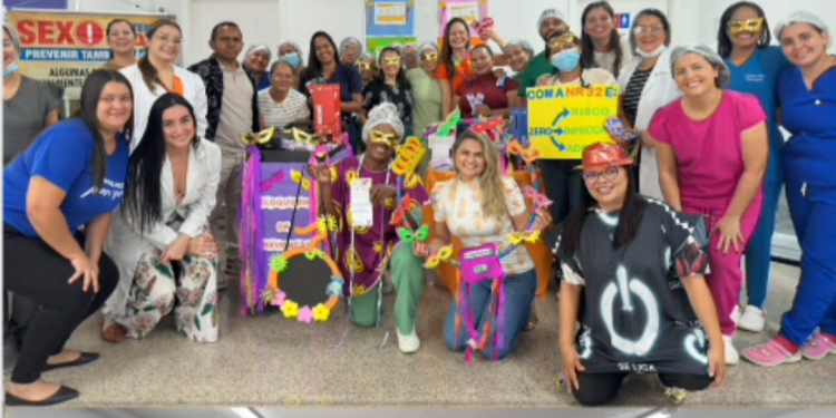 Carnaval da Saúde leva alegria e humanização ao Hospital Raimundo Lima