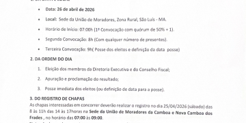 EDITAL DE CONVOCAÇÃO